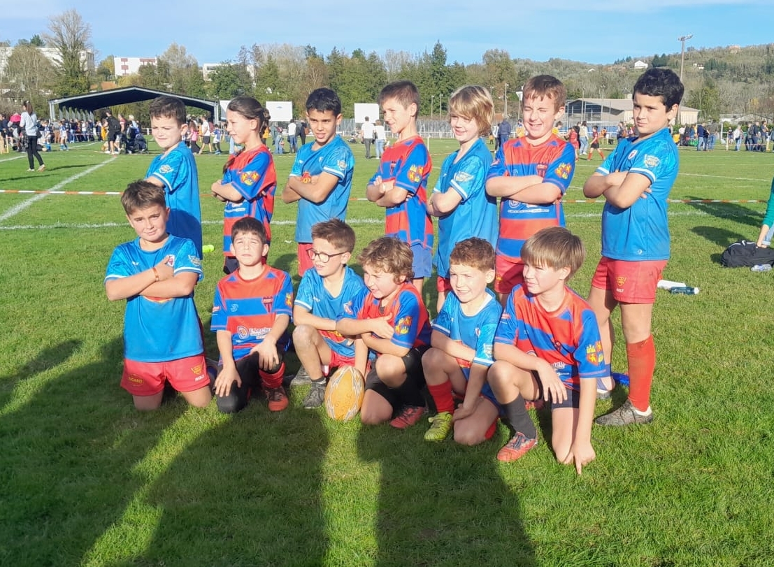 les u10 au tournoi des Marcassins