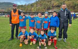 les U10 au tournoi de Décazeville