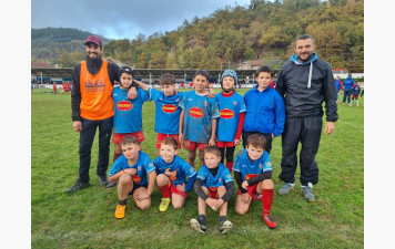 les U10 au tournoi de Décazeville