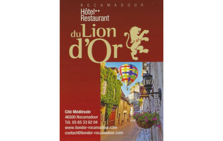 HOTEL LION D'OR ROCAMADOUR